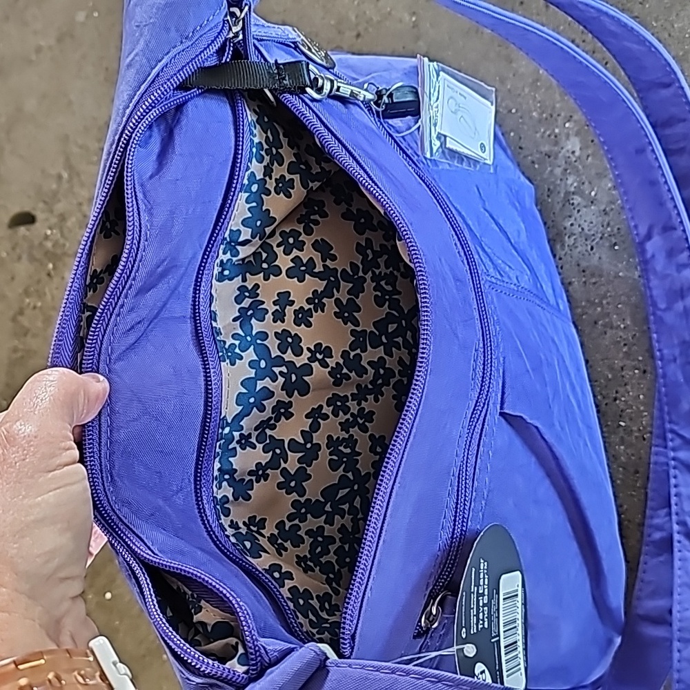 Travelon Purple bag - Picture 9 of 16